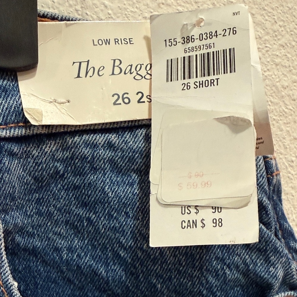 Abercrombie & Fitch Low Rise The Baggy - Picture 2 of 2